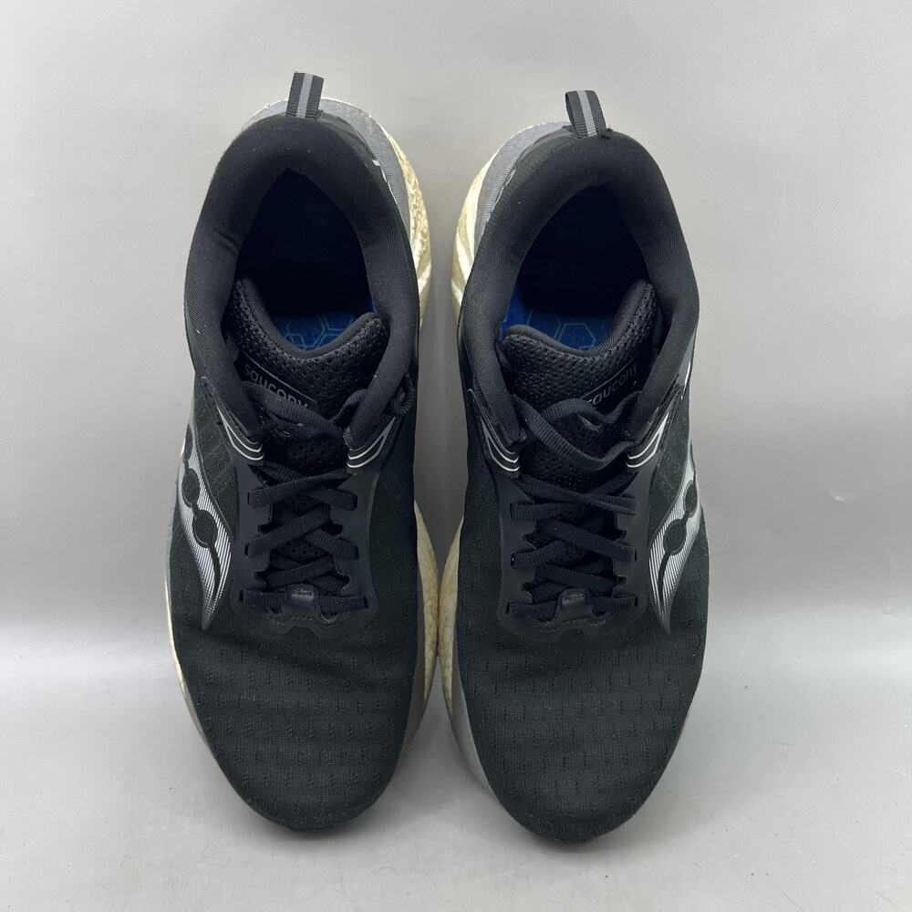 Saucony Triumph 22 Running Shoes Women Size 9.5 Black Mesh Comfort Low Sneakers - Picture 5 of 10